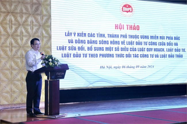 Sửa đổi Luật Đầu tư công để khơi thông nguồn lực cho phát triển (06/09/2024)